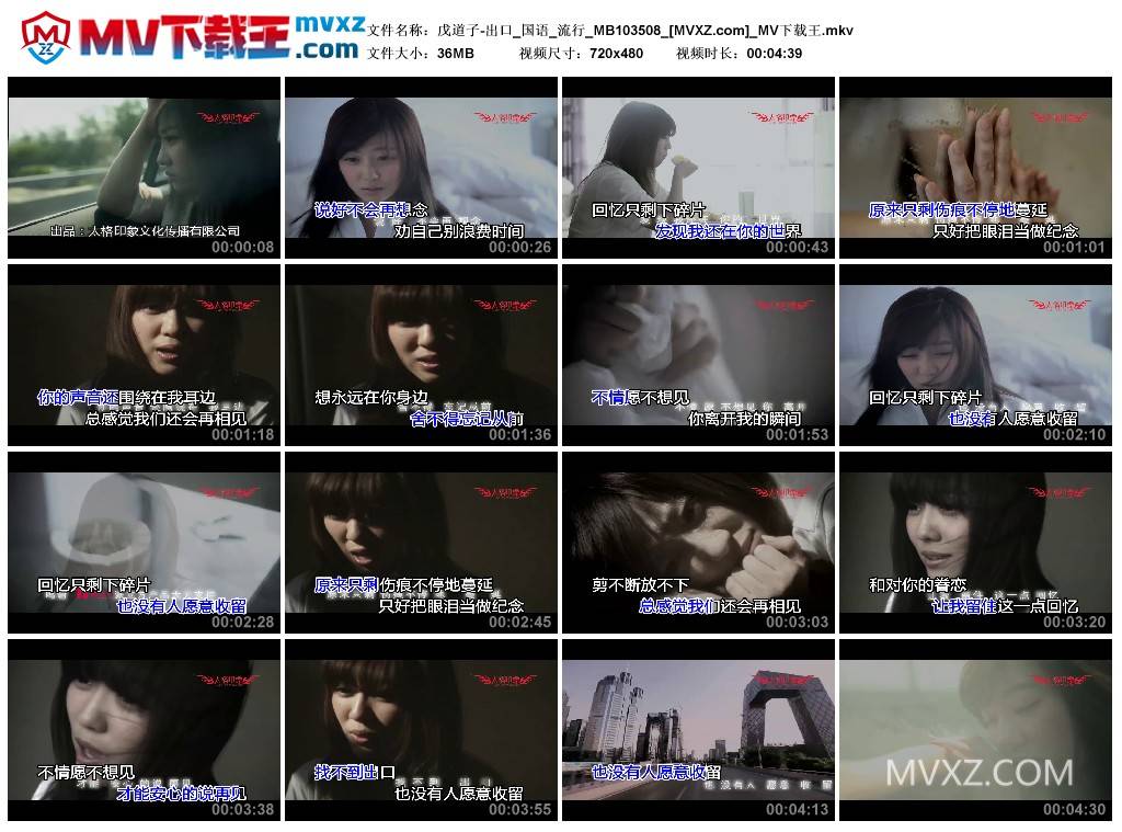 戊道子-出口_国语_流行_MB103508